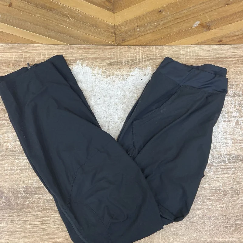 Breathable mesh trekking windbreaker jacket-Arc'teryx - Women's Solita Pants - MSRP $120: Black-women-LG