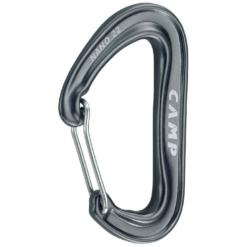 Reflective nylon trail campsite cord-Camp Hardware Nano 22 Carabiner