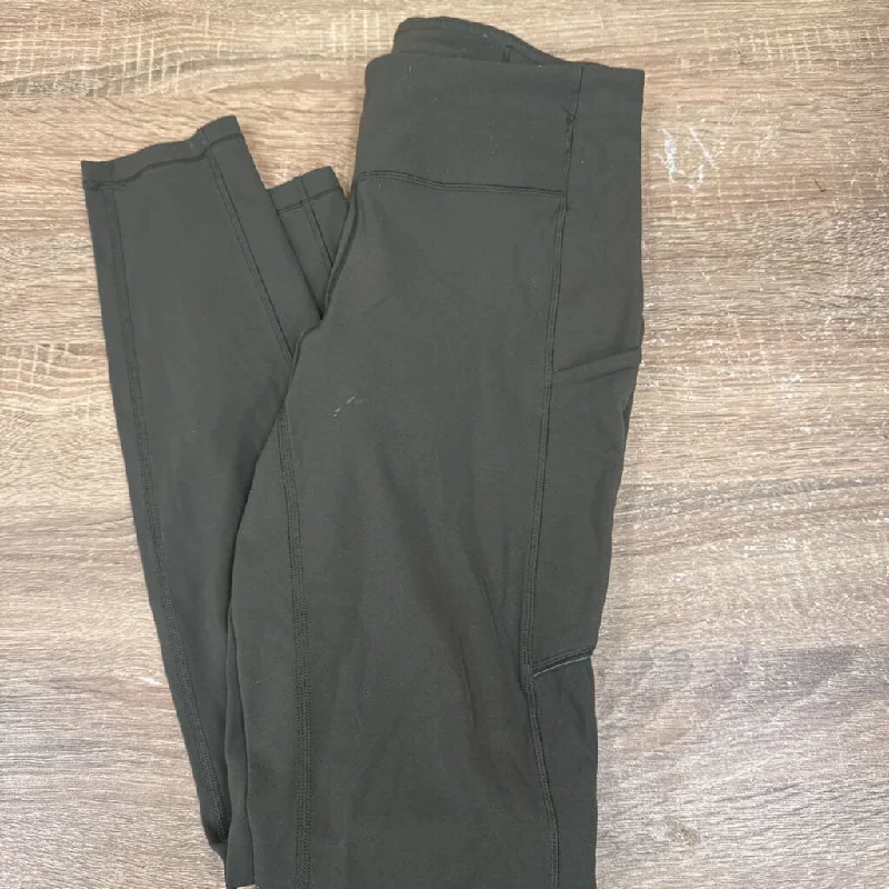 Windproof camping adventure rain tarp-Lululemon- women's leggings- MSRP $128: Green-women-6