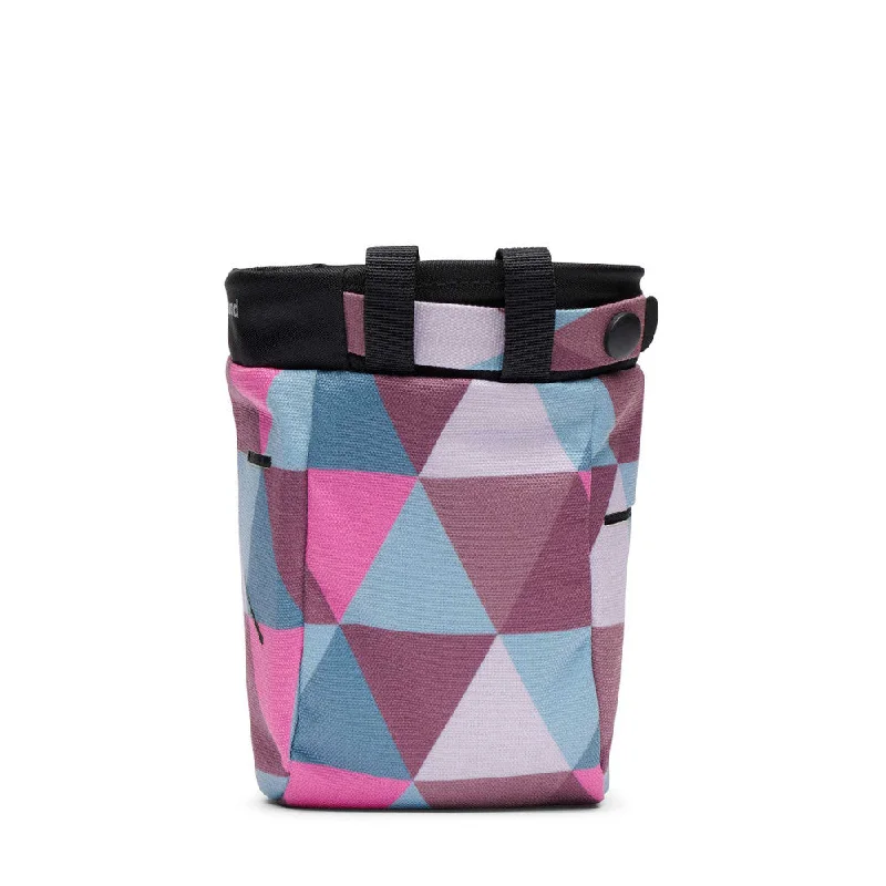 Collapsible trekking water hydration jug-Gym Chalk Bag - Pink Quilt