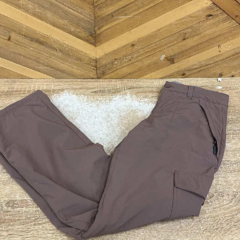 Arctic-rated inflatable camping mattress-Eddie Bauer - women's fleece lined pants - MSRP $90: purple grey -women-6