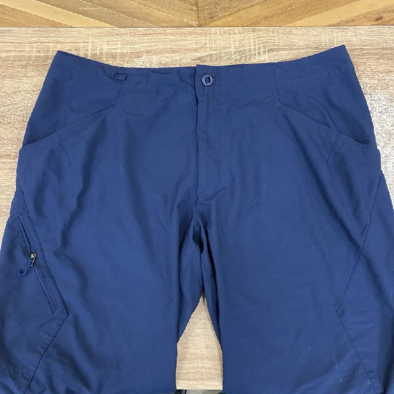 Windproof ripstop camping tarp rain shelter-Patagonia- Men's RPS Rock Pants- MSRP$159: Navy Blue-men-40