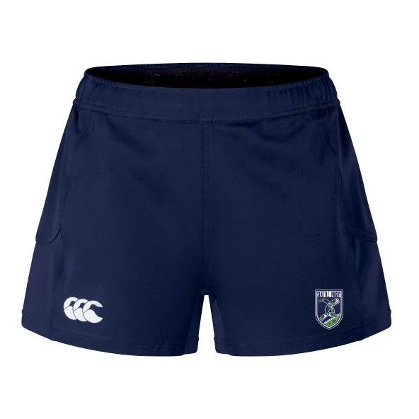 Weather-sealed heavy-duty tent stakes-Seattle Rugby Club Women's Advantage Short 2.0 by Canterbury