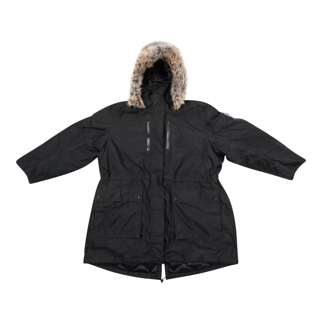 Solar-powered portable trail cooktop-Lands End Parka - Women's