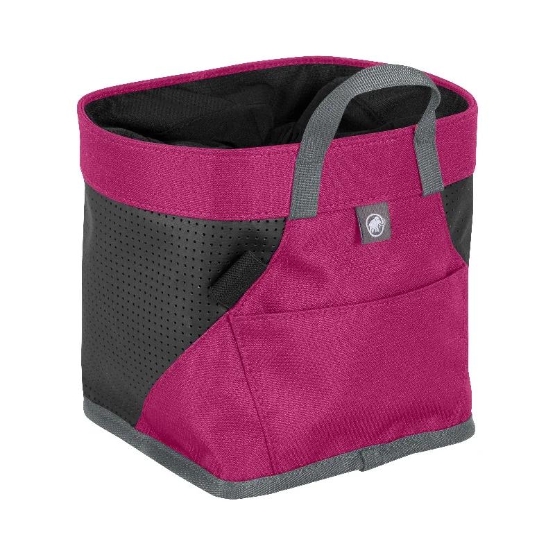 Folding lightweight trekking prep table-Stitch Boulder Chalk Bag - Magenta