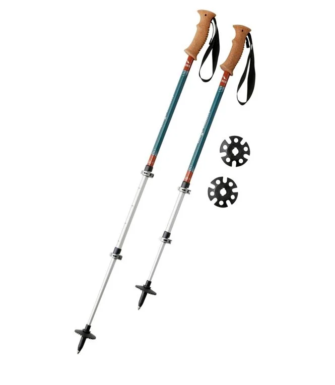 Wide site beam-L.L.Bean Ridge Runner Hiking Poles Compact