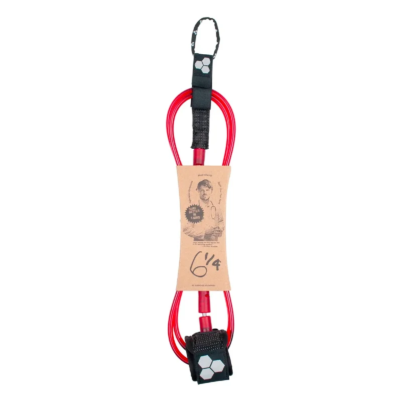 Collapsible trekking high-pressure bottle-Channel Islands Dane Reynolds 6' Standard Leash - Red